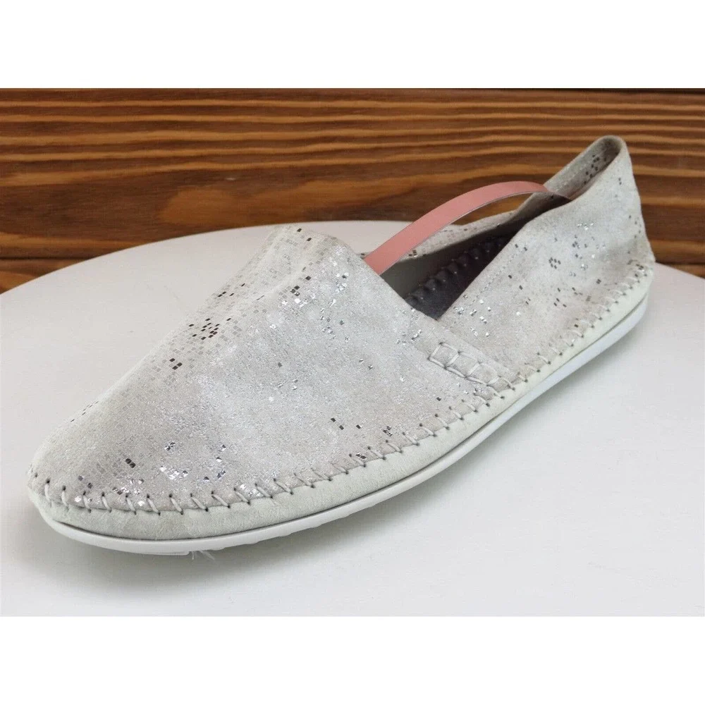 Aerobics Size 40‎ Ballet Shoes Gray Leather Women M